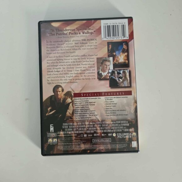 EUC Mel Gibson The Patriot DVD - Special Edition - Picture 4 of 4